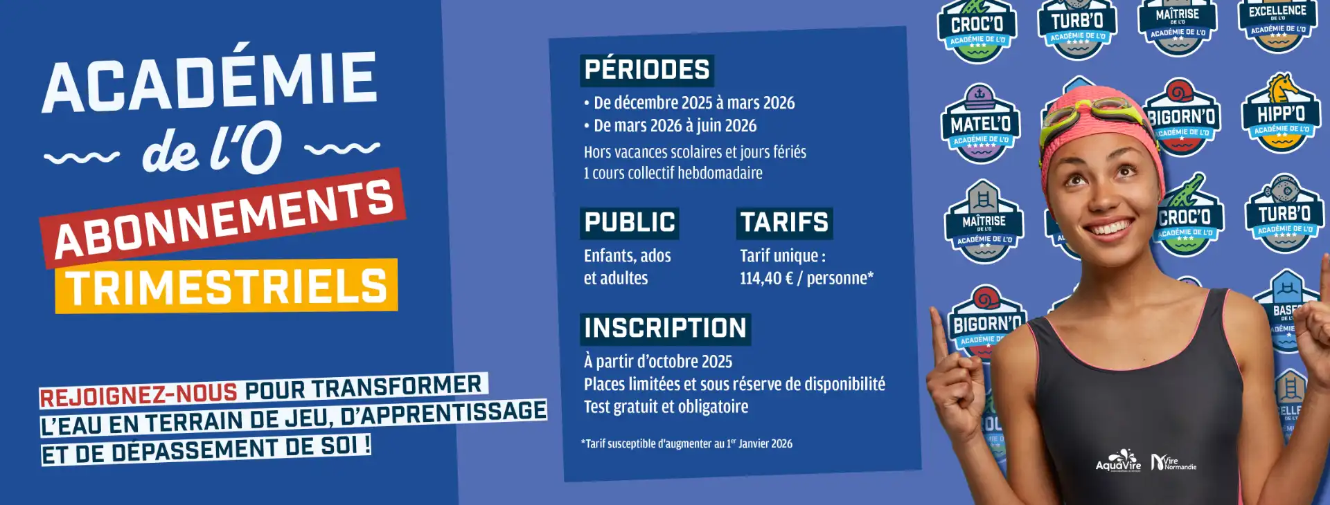 abonnement académie de l'O